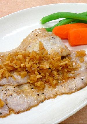 豚肉のしょうがフレーク焼き-レシピのメイン写真