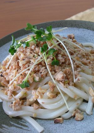くるみ香るピリ辛冷やしうどん-レシピのメイン写真