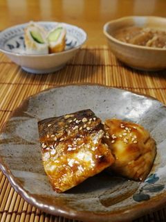 お弁当に☆塩鯖の照り焼き-レシピのメイン写真