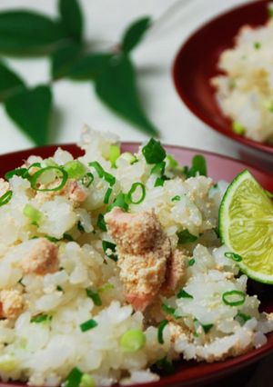 土鍋炊飯☆たらこ炊込みご飯-レシピのメイン写真