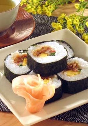 佃煮生姜の太巻き-レシピのメイン写真