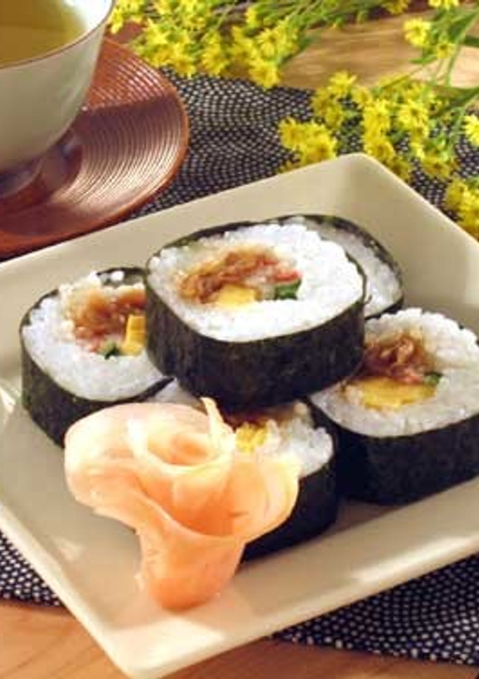 佃煮生姜の太巻き-レシピのメイン写真
