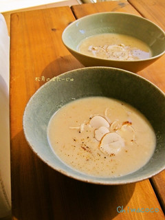 絶品♡松茸のポタージュ-レシピのメイン写真