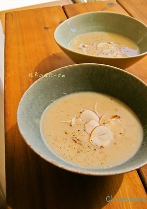 絶品♡松茸のポタージュ-レシピのメイン写真