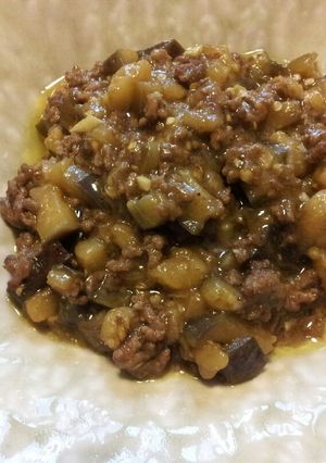 ひき肉と茄子のカレー炒め-レシピのメイン写真