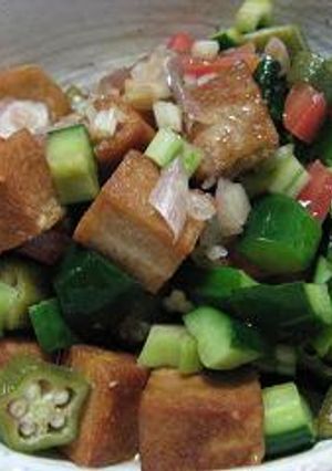 高野豆腐の甘酢和え-レシピのメイン写真
