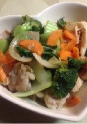 具沢山‼︎鶏の中華炒め-レシピのメイン写真
