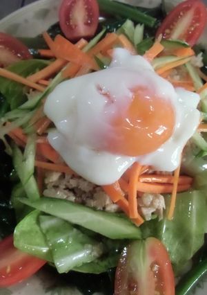 野菜嫌いに食べてもらう!　サラダうどん-レシピのメイン写真