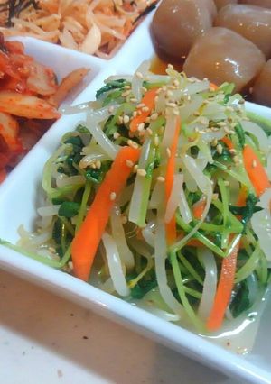 ～ナムル～豆苗☆もやし☆人参-レシピのメイン写真