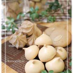 รูปของ 粉末紅茶で＊簡単♪メレンゲクッキー＊