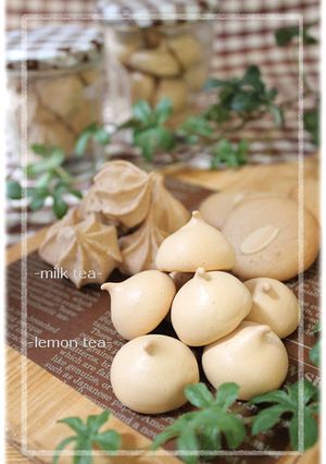 粉末紅茶で＊簡単♪メレンゲクッキー＊-レシピのメイン写真