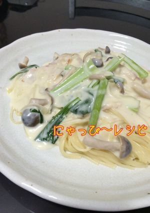 生クリームなしで作る濃厚クリームパスタ-レシピのメイン写真