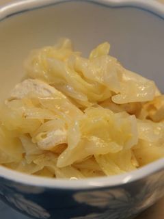 キャベツと油揚げの煮物-レシピのメイン写真