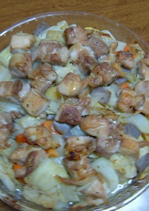 鶏と野菜のオーブン焼き-レシピのメイン写真
