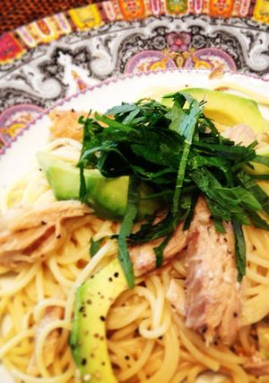 さばフィレを使った豆乳＆味噌味パスタ-レシピのメイン写真