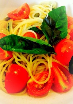 美味しいトマトで簡単シンプルパスタ-レシピのメイン写真