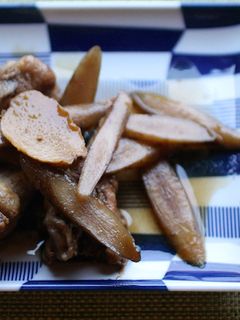 手羽元とごぼうの煮込み-レシピのメイン写真