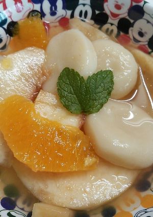 白玉入りフルーツポンチ-レシピのメイン写真