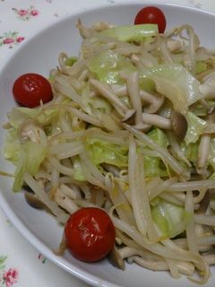 ガリバタ醤油野菜炒め-レシピのメイン写真