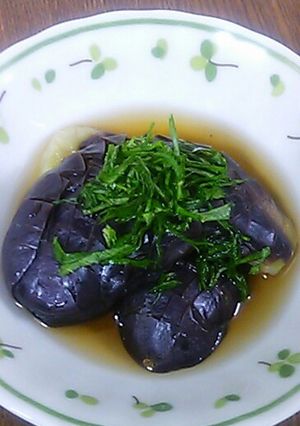 レンジで茄子の煮浸し風♪-レシピのメイン写真