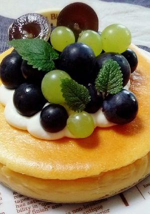 混ぜて焼くだけ♪濃厚ベイクドチーズケーキ-レシピのメイン写真