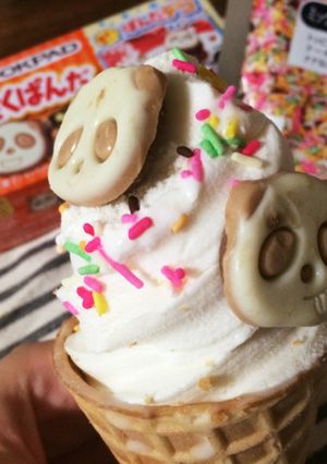 さくさくパンダdeデコソフト-レシピのメイン写真