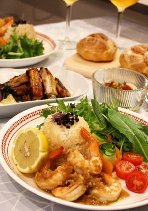 大好きなガーリックシュリンプ-レシピのメイン写真