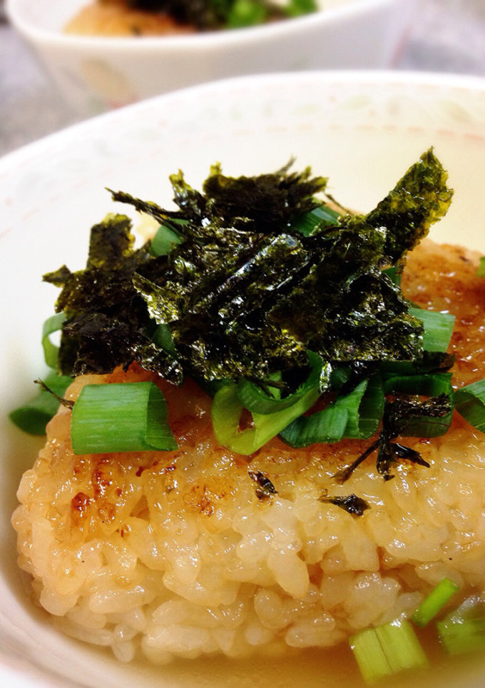 うなぎのタレで焼きおにぎり！だし汁かけ-レシピのメイン写真