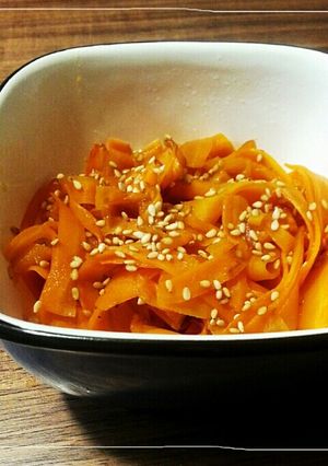 にんじんのヒラヒラきんぴら-レシピのメイン写真