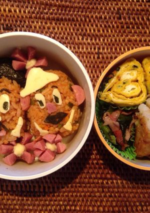 ボテトヘッド弁当-レシピのメイン写真