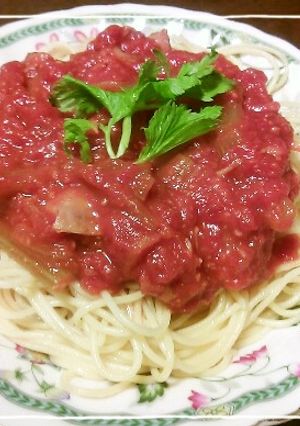 セロリとベーコンのパスタ-レシピのメイン写真