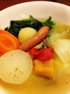 塩麹で旨味がぎゅ〜!野菜たっぷりスープ♪-レシピのメイン写真