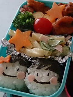 俵おにぎりde可愛いお弁当にしましょ♡-レシピのメイン写真