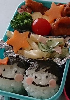 俵おにぎりde可愛いお弁当にしましょ♡-レシピのメイン写真