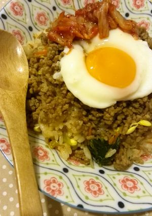 簡単ピビンパ(焼肉のタレまかせ)♪-レシピのメイン写真