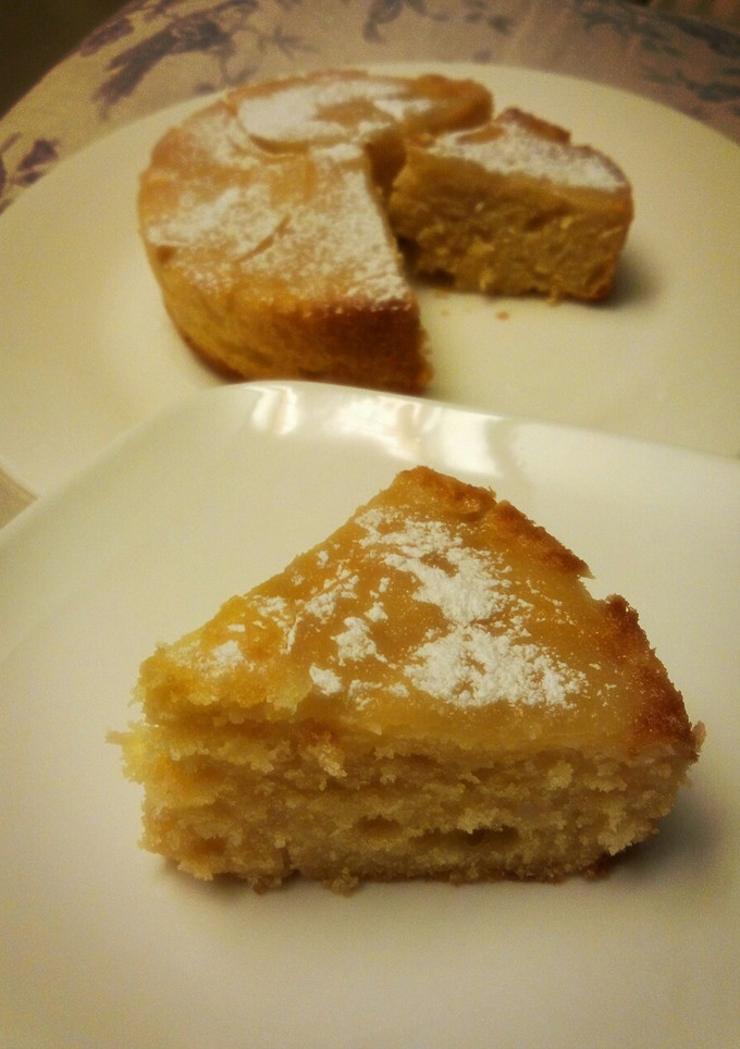 HMと桃缶で簡単♪ふんわり桃のケーキ-レシピのメイン写真