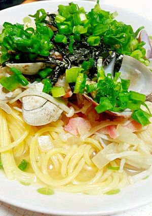 ポカポカあさりのスープパスタ-レシピのメイン写真
