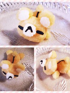 【簡単】大根おろし リラックマ(全身)-レシピのメイン写真
