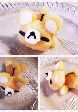 【簡単】大根おろし リラックマ（全身）-レシピのメイン写真