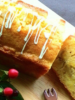 ゆで栗のパウンドケーキ-レシピのメイン写真