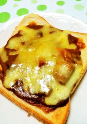 簡単♡朝食にはカレートーストで♪-レシピのメイン写真