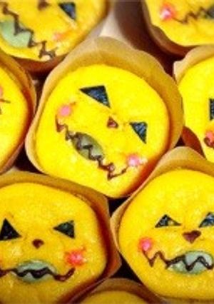 簡単ハロウィン南瓜のベイクドチーズケーキ-レシピのメイン写真