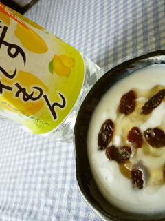 ゆずれもん蜂蜜レーズンヨーグルト*-レシピのメイン写真