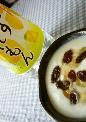 ゆずれもん蜂蜜レーズンヨーグルト＊-レシピのメイン写真