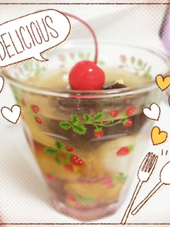 簡単☆白玉あんみつ-レシピのメイン写真