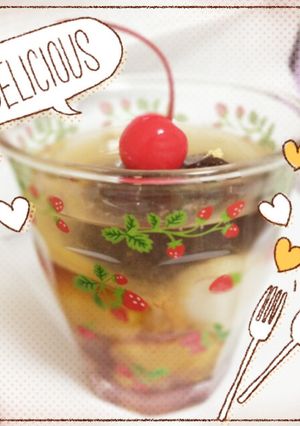 簡単☆白玉あんみつ-レシピのメイン写真