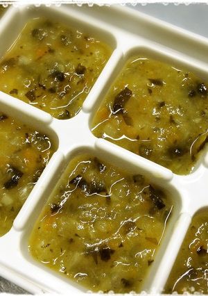 [離乳食] 野菜スープ (工程写メ付)-レシピのメイン写真