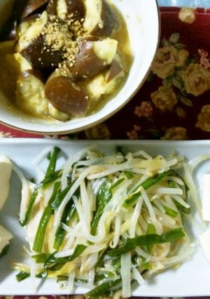 一度に2品!蒸しメカジキとナスの味噌和え-レシピのメイン写真