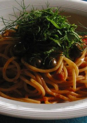 バカ美味!青紫蘇とシラスのパスタ-レシピのメイン写真