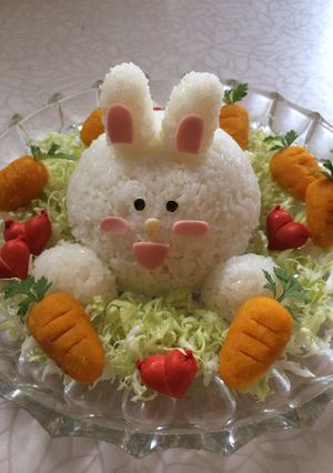 LINEコニーのコーンライス♡-レシピのメイン写真